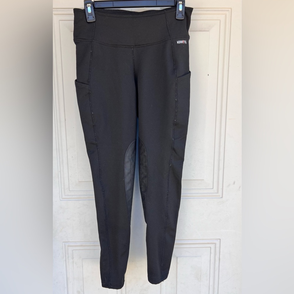 Kerrits women’s black horseback riding pants size medium